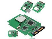 Standard SD SDHC MMC Memory Card to 7 15 P 22P SATA Male Convertor Kit Adapter