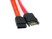 50cm SATA 2 7p Male to Female M F SATA hard disk data Extension Cable red