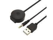 USB 3.5mm AUX to Bluetooth Audio Aux USB Female Adapter Cable For Car BMW