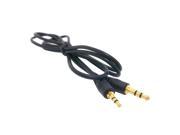 2.5mm to 3.5mm male to male audio cable gold LINE IN AUX 2.5mm 3.5mm
