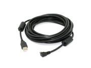 Mini USB B Type 5pin Male Right Angled 90 Degree to USB 2.0 Male Data Cable