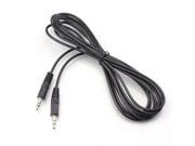 NEW Car Audio AUX Lin in 3.5mm male to 3.5mm male 3 Pos. cable 100cm Black color