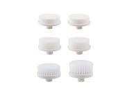 Foxnovo PIXNOR 6pcs Replacement Brush Heads for P2016 Facial Massager Cleaner