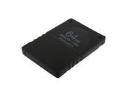 Foxnovo High Performance Real 64MB PS2 Memory Card Black