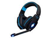 Foxnovo EACH G4000 Stereo Headband Gaming Headphone Headset with MIC LED Lights Volume Control for PC Computer Gamer