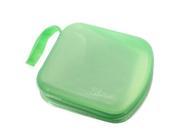 Foxnovo Portable Clear Plastic 40 CD DVD VCD Disc Holder Storage Box Bag Wallet Case Protector Organizer Green