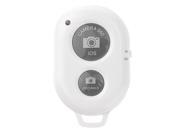 Foxnovo AB Shutter 3 Mini Bluetooth Remote Control Shutter Self timer for iPhone iPad Samsung Android Phones White