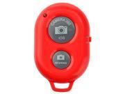 Foxnovo AB Shutter 3 Mini Bluetooth Remote Control Shutter Self timer for iPhone iPad Samsung Android Phones Red