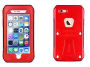 Foxnovo RIYO IP68 Waterproof Shockproof Dirt Snow Proof Cover Case for iPhone 6 Plus Red