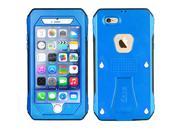 Foxnovo RIYO IP68 Waterproof Shockproof Dirt Snow Proof Cover Case for iPhone 6 Plus Blue