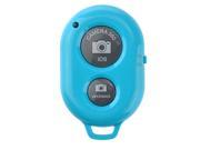 Foxnovo AB Shutter 3 Mini Bluetooth Remote Control Shutter Self timer for iPhone iPad Samsung Android Phones Blue