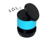 Foxnovo Mini Hands free Rechargeable Wireless Bluetooth Speaker Music Player with Phone Stand TF Card Slot AUX IN Port Blue