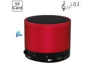 Foxnovo S10 Wireless Bluetooth Mini Hands free HiFi Speaker with MIC TF Card Slot for iPad iPhone Cellphone PC MP3 Red