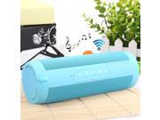 Foxnovo Outdoor Hands free Rechargeable Wireless Bluetooth Speaker Music Player with TF Card Slot Blue