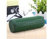 Foxnovo Outdoor Hands free Rechargeable Wireless Bluetooth Speaker Music Player with TF Card Slot Green