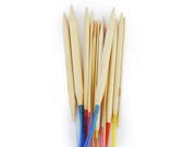 Foxnovo 18 Pairs of 80cm Professional Colorful Tube Circular Bl ed Bamboo Knitting Needles Crochet Needles 2.0mm to 10mm