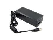 Foxnovo 12V 3A 2 Round Pin AC Power Supply Power Adapter for LED Light Strip Scanner Security Camera Black