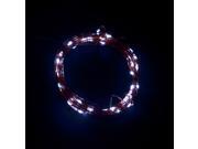 Foxnovo DC 12V 10M Copper Wire LED String Lights for Holiday Party Christmas Decoration White