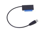 Foxnovo USB 3.0 to SATA Converter Adapter Cable for 2.5 Hard Drive Disk HDD Black