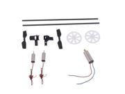 Foxnovo Professional V911 V911 1 V911 2 RC Helicopter Spare Parts Accessories Kit Set Main Motor Gear Tail Blade Tail Pipe Tail Motor Seat
