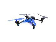 Foxnovo Lishitoys L6052 2.4GHz 4CH 6 Axis Gyro 360 degree Eversion Remote Control R C Quadcopter UFO with 0.3MP Camera 4GB TF Card LED Lights Blue