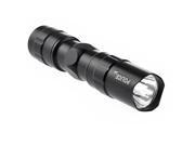 Foxnovo 3W 300LM Waterproof Mini LED Flashlight Torch for Outdoor Camping Hiking Hunting Black