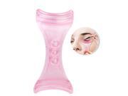 Foxnovo Women s Ladies Eyeliner Template Stencil Shaper Makeup Tool for Beginners Pink