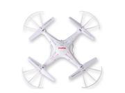 Foxnovo X5C 2.4GHz 4CH 6 Axis Gyro 360 degree Eversion Remote Control RC Quadcopter UFO RTF with LED Lights White