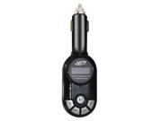 Foxnovo Car MP3 Player Charger Kit with FM Transmitter USB Charging Port TF Card Slot AUX IN Port Black