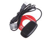 Foxnovo Portable USB PC Wireless Controller Gaming Receiver Adapter for XBOX 360 Black
