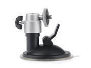 Foxnovo Mini Camera Camcorder Suction cup Style Car Dashboard Windshield Mount Tripod Holder Stand Silver