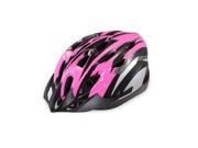 Foxnovo Cool style Ultra Lightweight High Rigidity Bicycle Cycling Helmet Pink Black