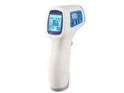 Foxnovo Non Contact Forehead Infrared Medical Digital Thermometer for Body White