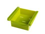 Foxnovo Slide Kitchen Fridge Freezer Space Saver Organizer Drawer Holder Storage Box Green