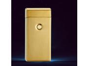 Foxnovo Electric Rechargeable Lighter Dual Arc Flameless USB Cigarette Windproof Lighter Gold