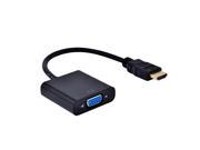 Foxnovo HDMI Input to VGA Adapter Converter For PC Laptop NoteBook HD DVD