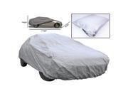 Foxnovo Universal Full Car Cover UV Protection Outdoor Indoor Breathable Size XL