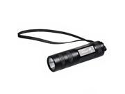 Foxnovo WF 602C Q5 5 Mode 180 Lumen White Light LED Flashlight Powered by 1*16340 Battery Black