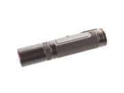 Foxnovo Uniquefire S10 R2 WC 6 Mode 220 Lumen White LED Flashlight Powered by 1*AA 14500 Battery Black