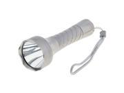 Foxnovo M8 R2 WC 250 Lumen LED Flashlight Torch with White Light Silver