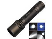 Foxnovo Powerful WF 503B SST 50 3 Mode 1100Lumens LED Flashlight Black