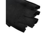 Foxnovo 8346 Povit Elastic Genuine Leather Classic Gloves 2pcs set Black