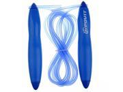 Foxnovo 1243 Povit ABS PVC 8 Feet Durable Anti Slip Jumping Rope with Plastic Handles Blue