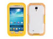 Foxnovo Durable Waterproof Dustproof S n Touchable PC Silicone Protective Phone Case Cover Skin Shell for Samsung Galaxy S4 I9500 I9505 I9506 I337 I337M Yell