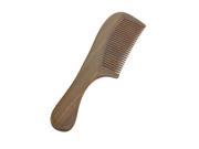 Foxnovo Portable Anti static Sandalwood Comb Hair Massager with Handle