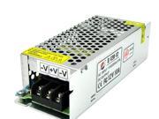 Foxnovo 12V 10A Regulated Switching Iron Housing Power Supply Adapter for LED Light