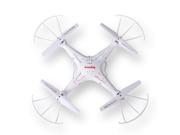 Foxnovo X5C 2.4GHz 4CH 6 Axis Gyro Remote Control RC Quadcopter UFO Helicopter RTF with 2.0MP HD Camera LED Lights White