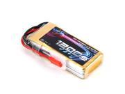 Foxnovo High Power 7.4V 1200mAh 20C Max 30C JST Plug Rechargeable Lipo Battery for RC Helicopter Airplane