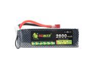 Foxnovo Lion Power 11.1V 2800mAh 30C Rechargeable Lipo Battery for RC Car Boat Airplane Helicopter