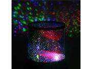 Foxnovo Fantastic Colorful Star Sky LED Projector Light Projection Lamp Night Light Lamp Black